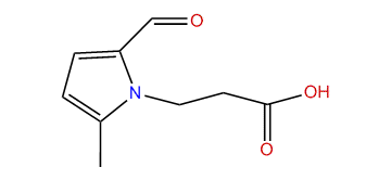 3-(2-Formyl-5-methyl-1H-pyrrol-1-yl)-propanoic acid